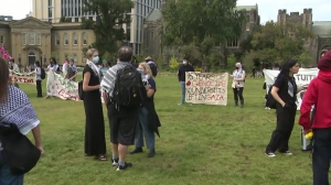 Pro-Palestinian protest at U of T