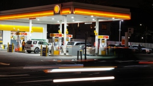 Canadian drivers are enjoying cheaper gas prices heading into fall. A gas station is seen in Toronto, on Thursday, April 18, 2024.THE CANADIAN PRESS/Chris Young