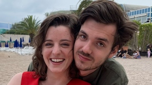 Erin Tridle's life was turned on its head when she crossed paths with Parisian bartender Jordan. Here's how love at first sight turned into a whirlwind romance. (Erin Tridle via CNN Newsource)