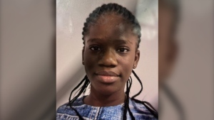 Toronto police are searching for 11-year-old Khadijat, who was last seen near Keele Street and Sheppard Avenue West on Sept. 7, 2024. (Toronto Police Service handout) 