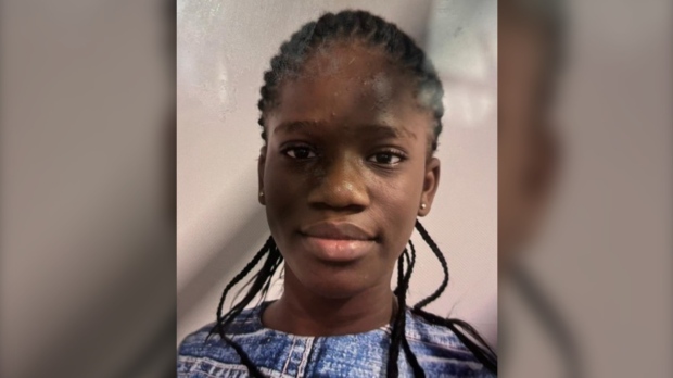 Toronto police are searching for 11-year-old Khadijat, who was last seen near Keele Street and Sheppard Avenue West on Sept. 7, 2024. (Toronto Police Service handout) 