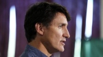 Prime Minister Justin Trudeau answers reporters questions following an announcement in Rocky Harbour, Newfoundland on Wednesday, Sept. 4, 2024. rudeau may be bracing for an earful from his caucus when Liberal MPs gather in Nanaimo, B.C. today to plot their strategy for this election year before they head back to Ottawa. THE CANADIAN PRESS/Sean Kilpatrick
