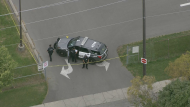 A teenager has been transported to hospital following a shooting in the parking lot of a Scarborough high school, Toronto police say.