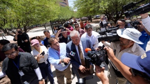 Frank Perez, lead counsel for Ismael 'El Mayo' Zambada, in El Paso, Texas on Aug. 1, 2024. (Omar Ornelas/The El Paso Times via AP, File)