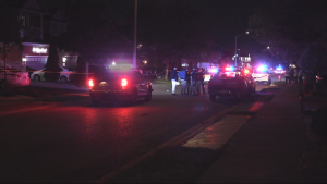 Peel police are investigating a shooting in Brampton on Tuesday, Sept. 10, 2024. (Jacob Estrin/CTV News Toronto)