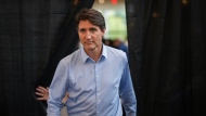 Prime Minister Justin Trudeau leaves after finishing for the day at the Liberal caucus retreat in Nanaimo, B.C., on Tuesday, Sept. 10, 2024. THE CANADIAN PRESS/Darryl Dyck