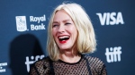 Naomi Watts arrives on the red carpet for the film "The Friend" at the Roy Thomson Hall during the Toronto International Film Festival, in Toronto, on Tuesday, Sept. 10, 2024. THE CANADIAN PRESS/Cole Burston
