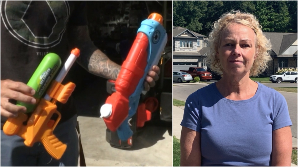 Ontario water gun charge