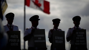 Air Canada pilots 