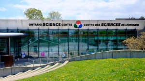 A general view of the Ontario Science Centre is shown in Toronto, Friday, May 5, 2023. THE CANADIAN PRESSChris Young