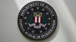 An FBI seal is seen on a wall on Aug. 10, 2022, in Omaha, Neb. THE CANADIAN PRESS/AP-Charlie Neibergall