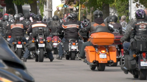 Friday the 13th bike rally in Port Dover