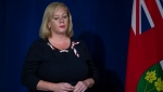 FILE - Lisa MacLeod Ontario's Minister of Tourism, Culture, and Sport attends Ontario Premier Doug Ford's daily briefing in Toronto on Monday, June 15, 2020. THE CANADIAN PRESS/Chris Young