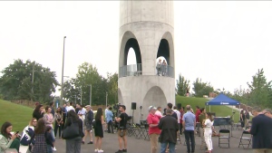 Grand opening of new Toronto park underway