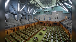 The chamber of the House of Commons is seen in Ottawa, Thursday, Sept. 12, 2024. Parliament will resume Monday following the summer recess. On Monday Parliamentarians will return to the familiar stone walls of West Block in Ottawa to find the political landscape has shifted significantly. THE CANADIAN PRESS/Adrian WyldThe chamber of the House of Commons is seen in Ottawa, Thursday, Sept. 12, 2024. Parliament will resume Monday following the summer recess. On Monday Parliamentarians will return to the familiar stone walls of West Block in Ottawa to find the political landscape has shifted significantly. THE CANADIAN PRESS/Adrian Wyld