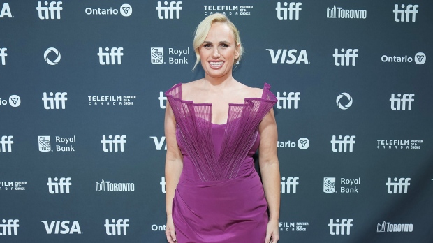 Director and actress Rebel Wilson poses for photographs on the red carpet for the film "The Deb" during the Toronto International Film Festival in Toronto on Saturday, September 14, 2024. THE CANADIAN PRESS/Nathan Denette