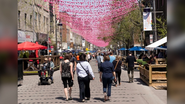 St. Catherine Street Montreal