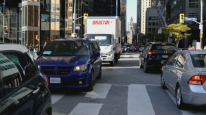 Toronto, cars, gridlock