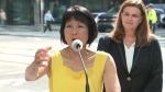 Toronto drivers caught blocking intersections across the city will now face significantly steeper fines, Mayor Olivia Chow announced Monday.