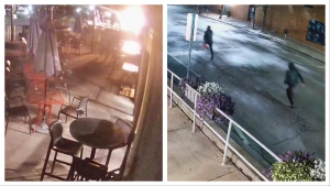 WATCH: St. Catharines restaurant set on fire