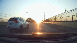 WATCH: Dashcam captures 8-year-old driving SUV