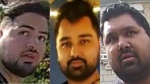 From left: Anas Ayyoub, Muhammad Wasiq Afzal, and Muhammad Waqar Afzal are wanted on a Canada-wide warrant in connection with an OPP fraud investigation. (OPP)