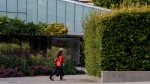 People walk past Edwards Gardens in Toronto, Friday, Sept. 3 2024 . THE CANADIAN PRESS/Paige Taylor White