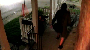 Barrie police looking for porch pirate