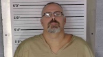 This booking photo provided by Leslie County Detention Center in Kentucky on Friday, Sept. 20, 2024 shows Letcher County Sheriff Shawn M. Stines (Leslie County Detention Center via AP)