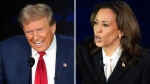 Former U.S. president Donald Trump, left, and U.S. Vice-President Kamala Harris during an ABC News presidential debate at the National Constitution Center on Sept. 10, 2024, in Philadelphia. (Alex Brandon/AP Photo)