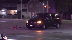 Man has serious injuries in motorcycle crash