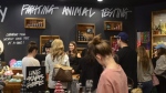 Cosmetics brand Lush says it is laying off staff as it scales down operations at its Vancouver facilities. Holiday shoppers check on discounts at a Lush cosmetics store in Denver, Colo. on Friday, Nov. 24, 2017. THE CANADIAN PRESS/AP/ Tatiana Flowers
