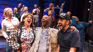 The cast of "Come From Away," is shown in a 2016 handout photo. THE CANADIAN PRESS/HO-Matthew Murphy