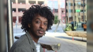 In this Oct. 22, 2016, photo, Somali-Canadian rapper, K'naan poses in Minneapolis. THE CANADIAN PRESS/AP-Jeff Baenen)