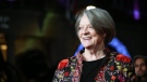 Maggie Smith poses for photographers upon arrival at the premiere of the film 'The Lady In The Van', as part of the London film festival in London, Tuesday, Oct. 13, 2015. (Photo by Joel Ryan/Invision/AP)