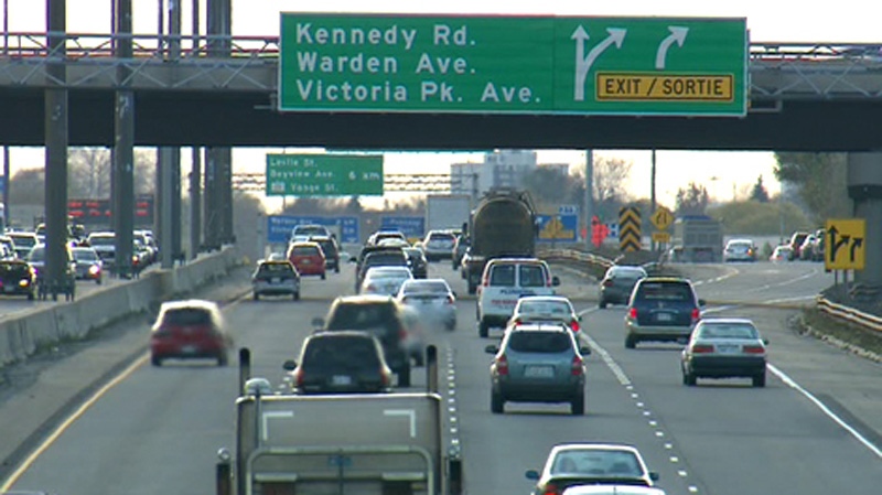 Construction begins on widening of busy stretch of Highway 401
