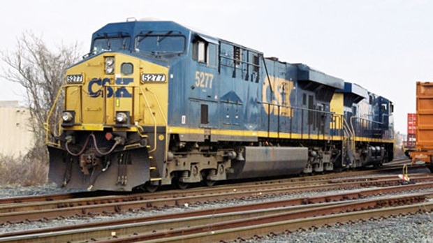 CSX freight train