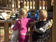 More than 30 per cent of B.C. kindergarten students don't have the skills they need when starting school, according to a University of British Columbia study. Sept. 21, 2010. (CTV)