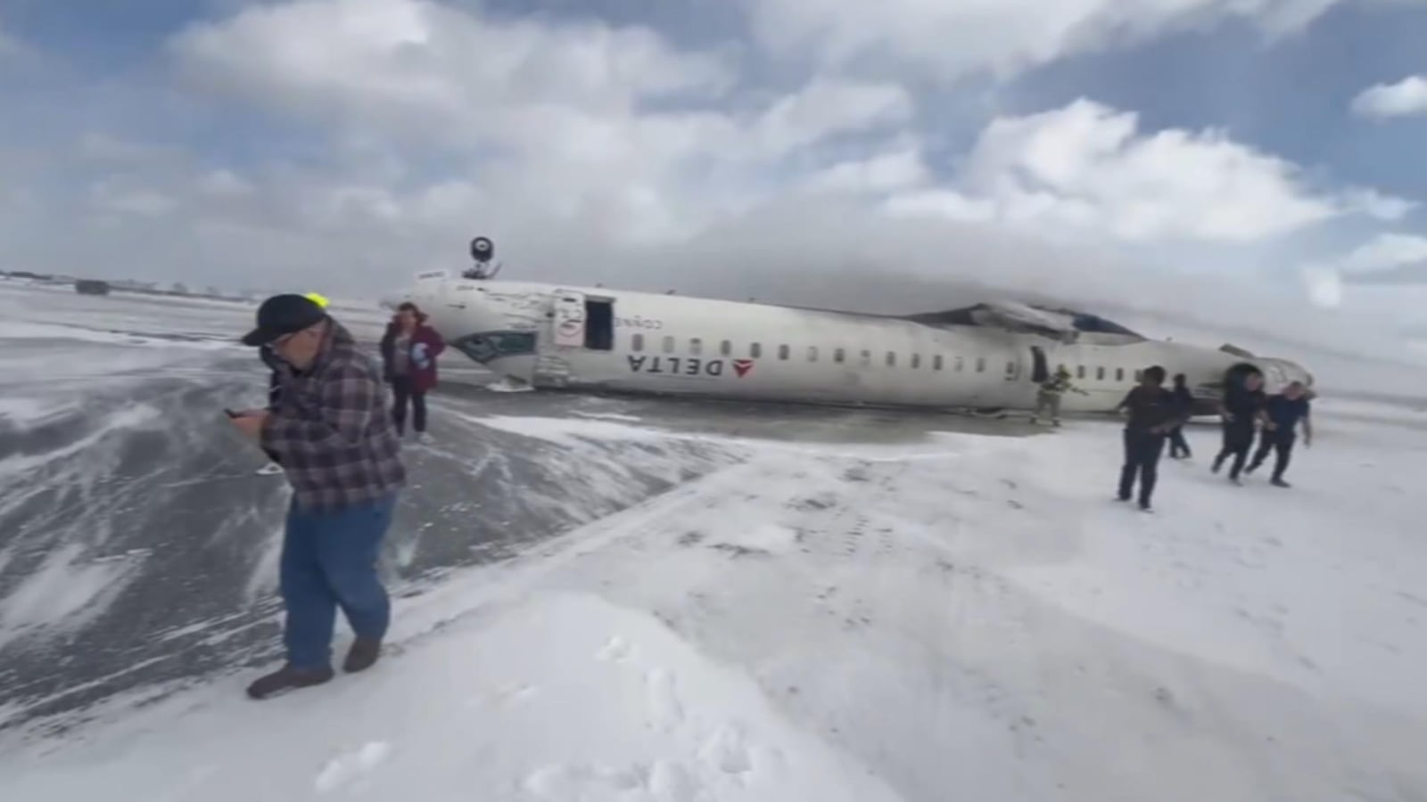 Toronto Pearson plane crash live updates, 17 people injured